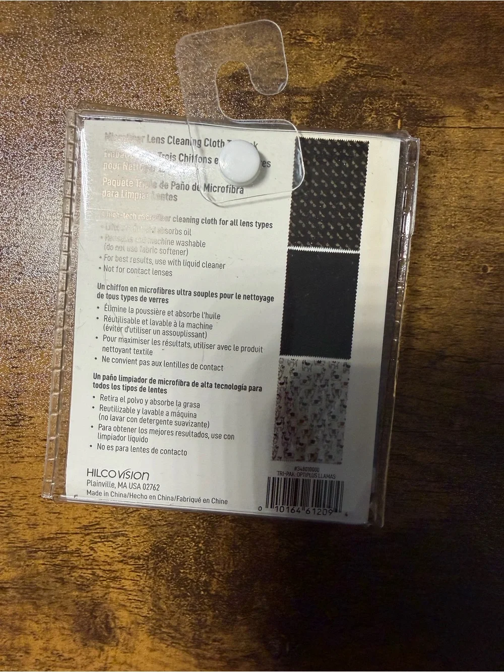 OptiPlus Microfiber Eyeglass Cleaners 3 Pack. NEW - Picture 2 of 3